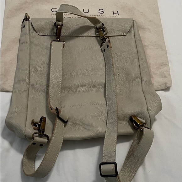 Taupe Leather Bag - Picture 2 of 5